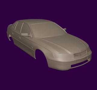 RC BODY WL CAPRICE GRANGE HOLDEN 3D STL PRINT