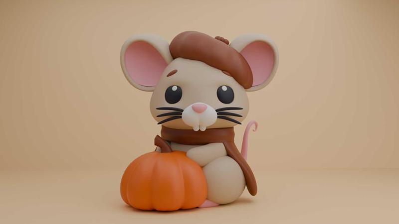 Halloween mouse