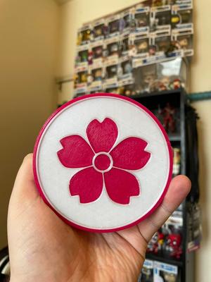 cherry blossom coaster
