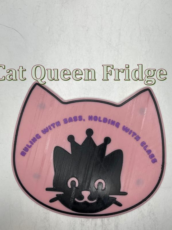 Giant Cat Queen Magnet