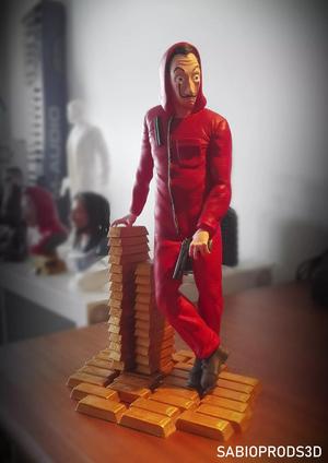 LA CASA DE PAPEL MONEY HEIST 3D MODEL Sabioprods3d