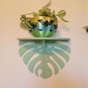 Monstera Wall Shelf