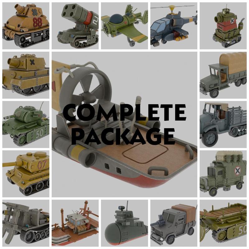 Metal Slug Rebel Army's Foot Soldier Vehicles