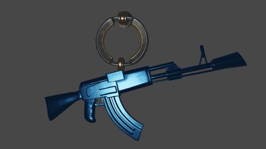 CS2 AK-47 Keychain