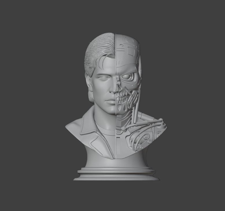 Terminator V2 Bust