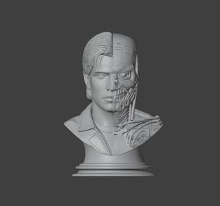 Terminator V2 Bust