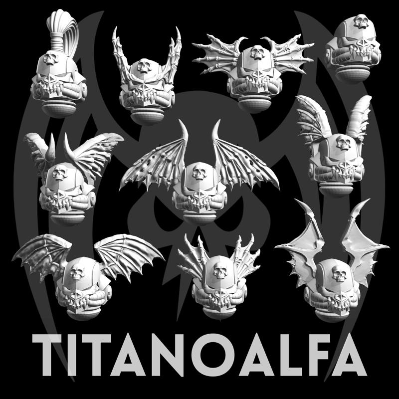 Nightmare Legions helmets