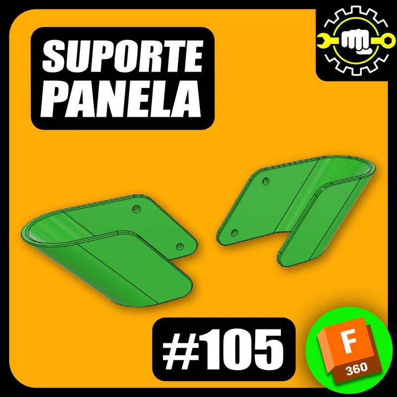 #105 Suporte Panela | Fusion | Projeto Raiz