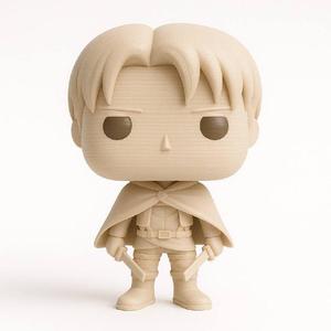 Levi Minimalist Chibi Figure