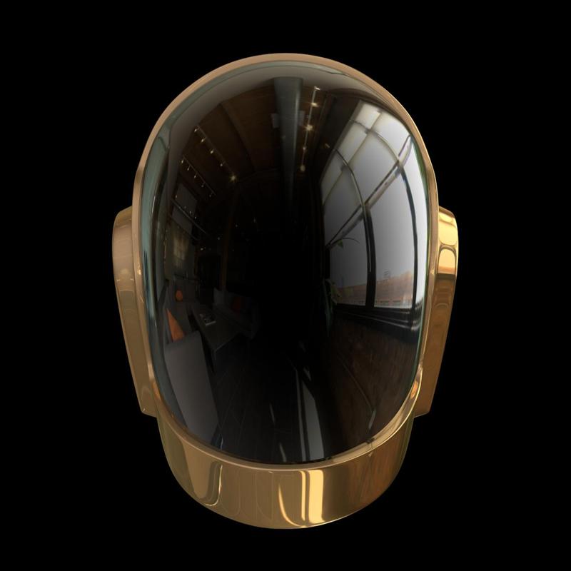 DAFT PUNK  GUY MANUEL HELMET V1