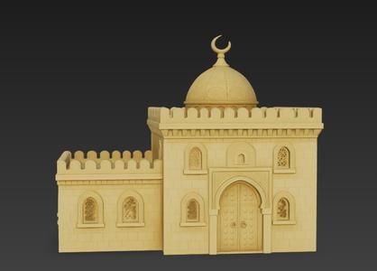 Trench Crusade Terrain - Arab House Pack - Iron Sultanate