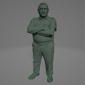 Uncle Max - Ben 10/Ten - Zombiecide/Rpg Miniature