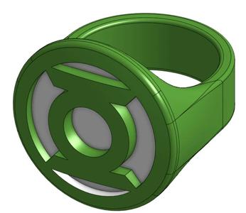 Lantern Corps Rings   