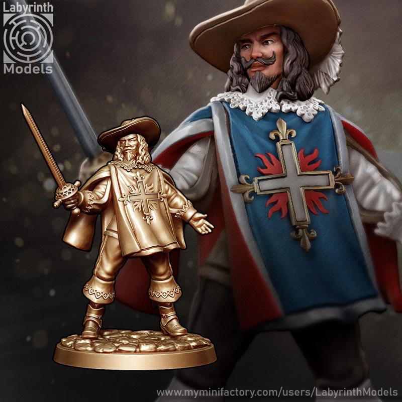 King's Musketeers - 32mm scale