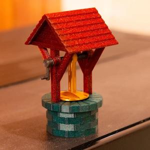 Wishing well for aquarium   