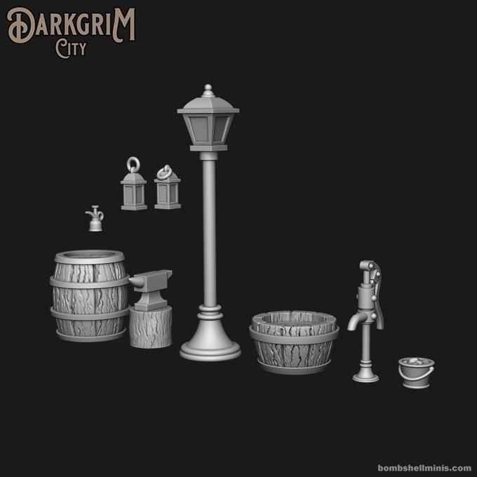 Terrain Features Darkgrim City