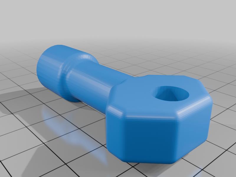 Fan coil service key