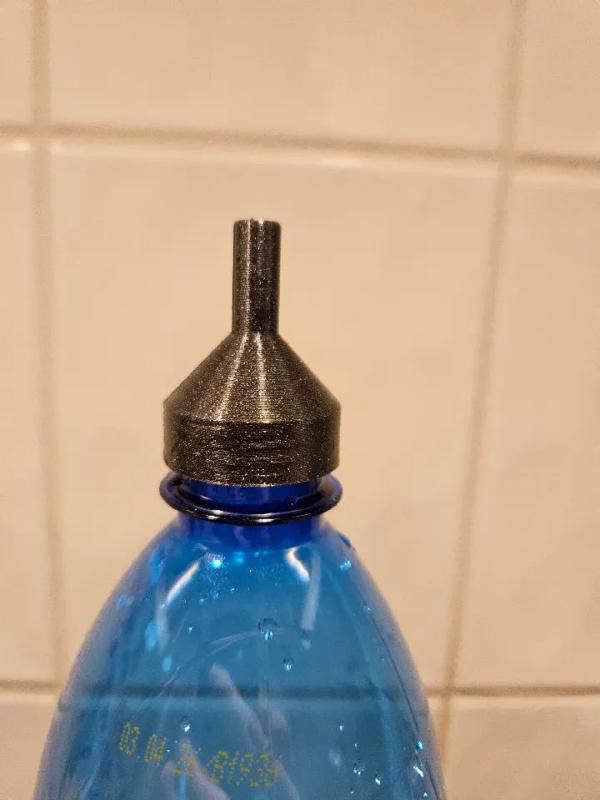 PET bottle nozzle – 8 mm diameter, 40 mm length   