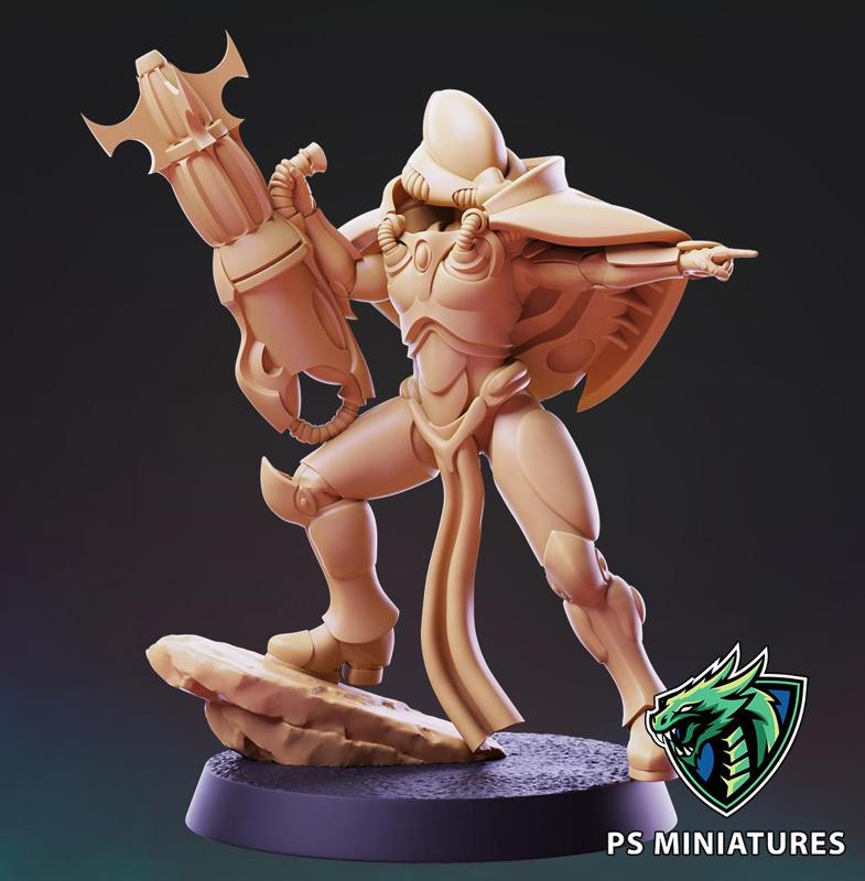 Space Elf Void Dancer Male Pose 2