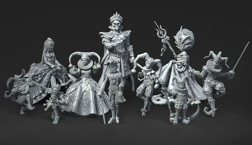 PRE-SUPPORTED  Tenebris Venetiis - 32mm - DnD
