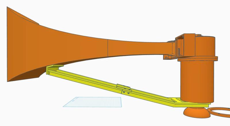 Thunderbolt 1003 horn support   