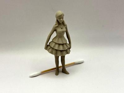 Tiny Girl Figurine   