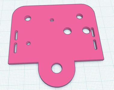 Duender belt connection for original x gantry.   