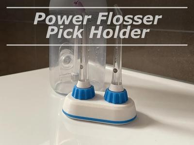 Power Flosser Pick Holder   