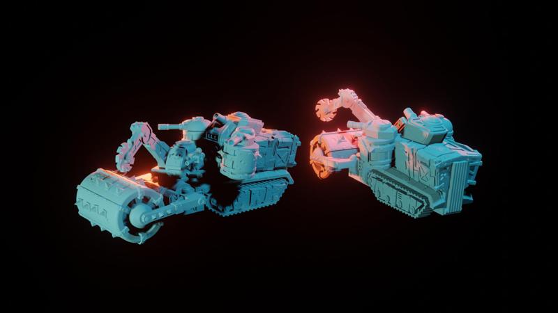 Raider of Cendre - Heavy War Machine