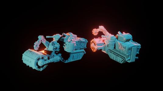 Raider of Cendre - Heavy War Machine