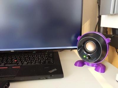 Speaker Stand for Creative Pebble (Round)