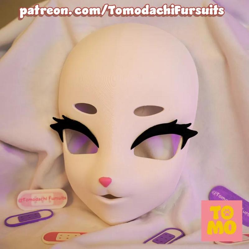 Fursuit Head Base Kigurumi Style Feline / Cat Fursuit Head Base   