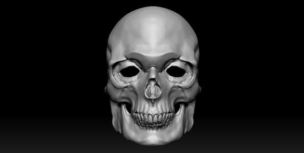 Skull Mask 3D