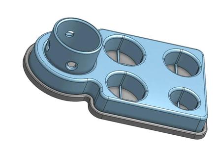 Accessory holder for Flair espresso   