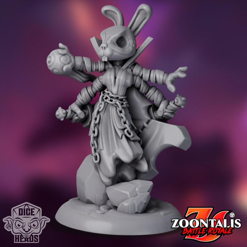 Necro Bunny (pre-supported included)