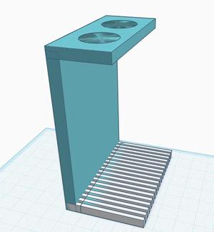 leaking toothbrush holder   