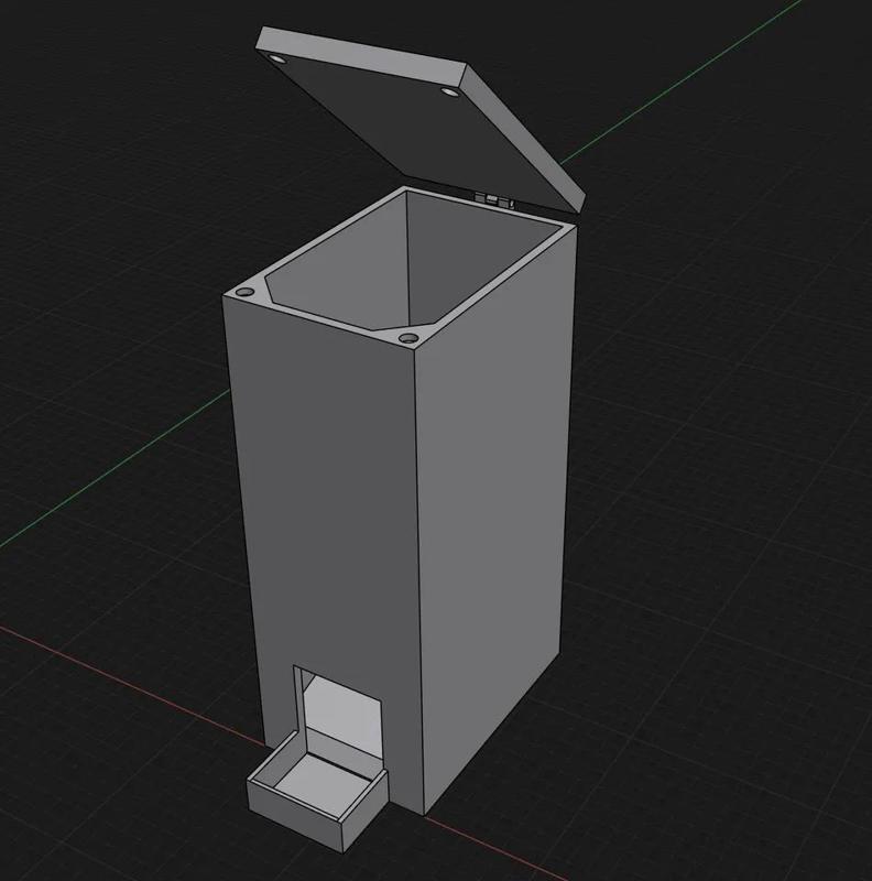 smaller dishwashing capsule / tablets holder (magnetic)   