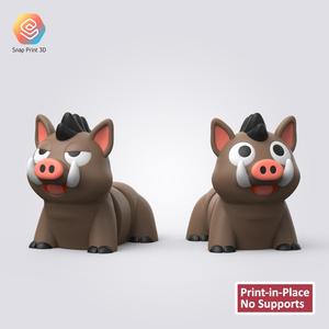 Flexi Articulated wild boar