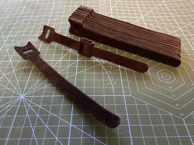 reusable Zip tie Anchor / Klett Kabelbinder Halter