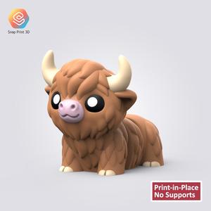 Flexi Articulated highland cow
