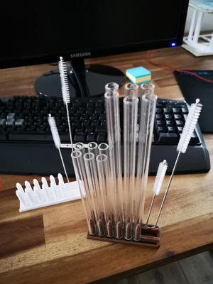 drinking straw holder