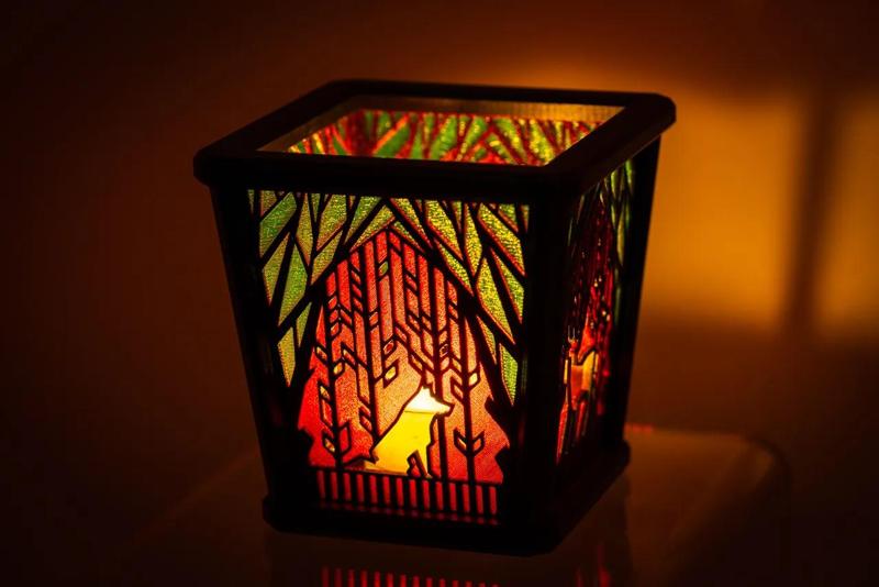 Anton Firsik's Forest-Themed Side Panels for the Modular Lantern   
