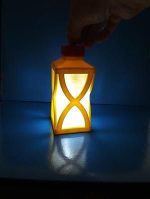 Lantern with white high lumen Led