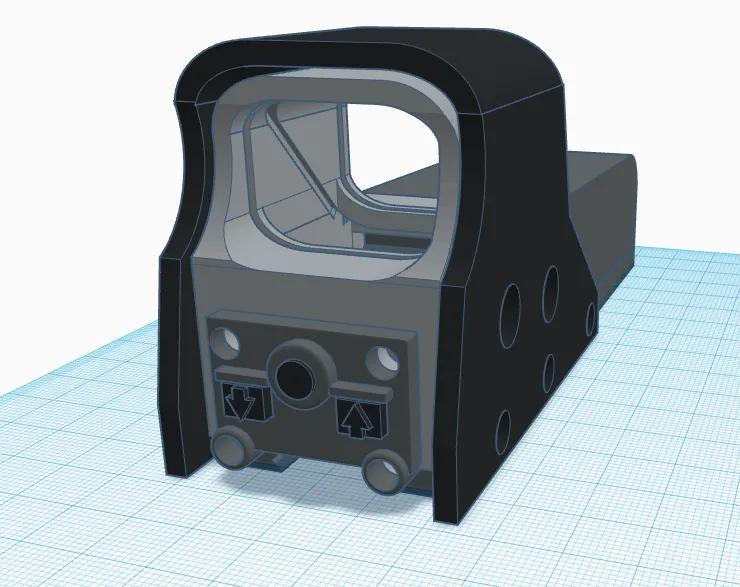 !discontinued! Airsoft reflex sight prototype.   