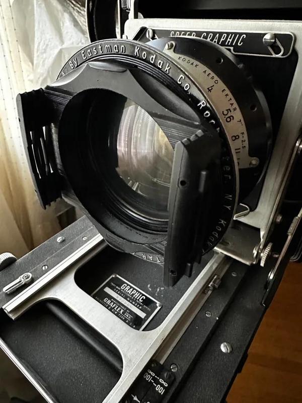 Cokin P filter adapter for Aero Ektar 178mm f/2.5 lens   