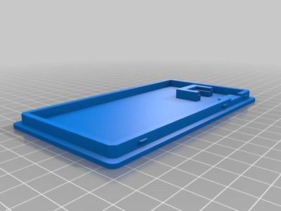 USB-C PD Power Supply Snap Fit (Bottom Remix)