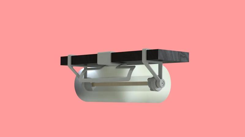 "Hangee" - Paper Towel Hanger / Dispenser   