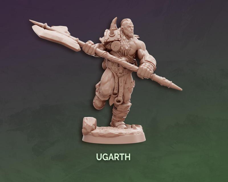 Ugarth - Half Orc Barbarian