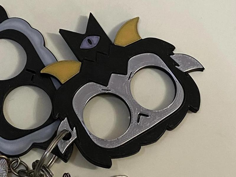 Goat-stet Keychain - Cult of the Lamb   