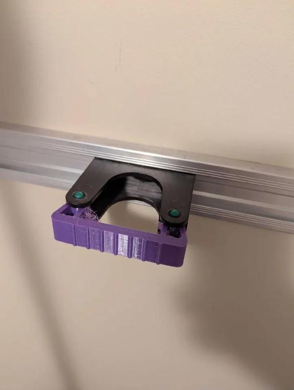 Broom & mop attachments for Everbilt rail   